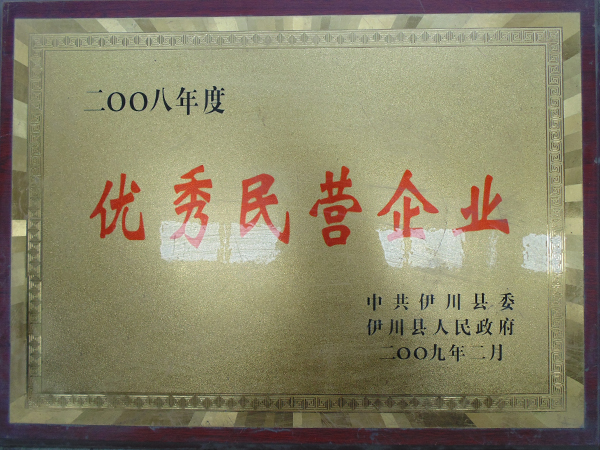 2008年度***民營企業